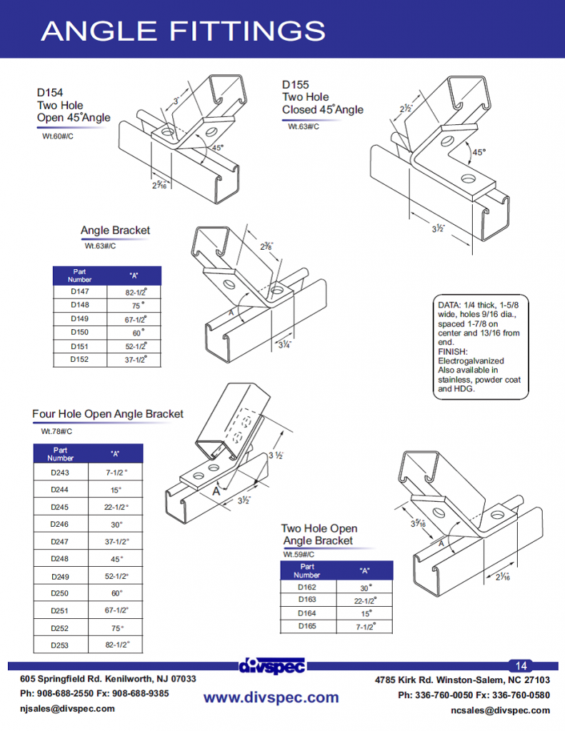 Angle Fittings 3